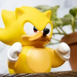 New ⭐ Sonic The Hedgehog Super Sonic TUBBZ Cosplaying Duck Collectible ❤️ 10 Sonic The Hedgehog Super Sonic TUBBZ Cosplaying Duck Collectible