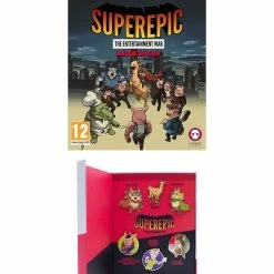 PS4 Games Numskull SuperEpic: The Entertainment War Badge Edition (PS4)
