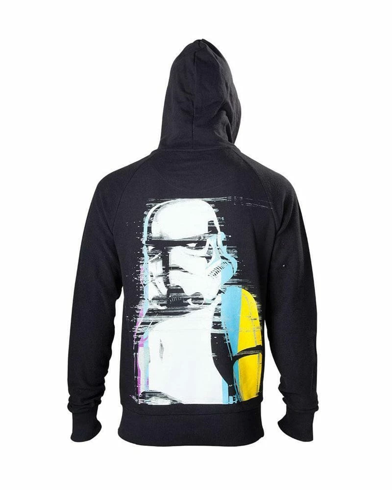 Hot Sale ❤️ Official Star Wars Black Stormtrooper Hoodies Apparel ⌛ 2 Official Star Wars Black Stormtrooper Hoodies Apparel