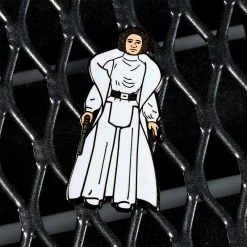 Accessories Pin Kings Star Wars Enamel Pin Badge Set 1.1 - Luke Skywalker And Princess Leia
