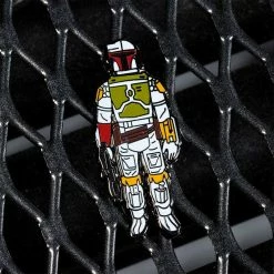 Pin Kings Star Wars Enamel Pin Badge Set 1.11– Boba Fett And Leia Organa (Bespin Gown)