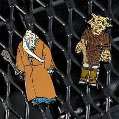 Pin Kings Star Wars Enamel Pin Badge Set 1.32 – Bib Fortuna And Ree-Yees Accessories