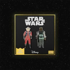 Pin Kings Star Wars Enamel Pin Badge Set 1.34 β Nien Nunb And Nikto Accessories