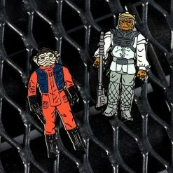 Pin Kings Star Wars Enamel Pin Badge Set 1.34 – Nien Nunb And Nikto Accessories