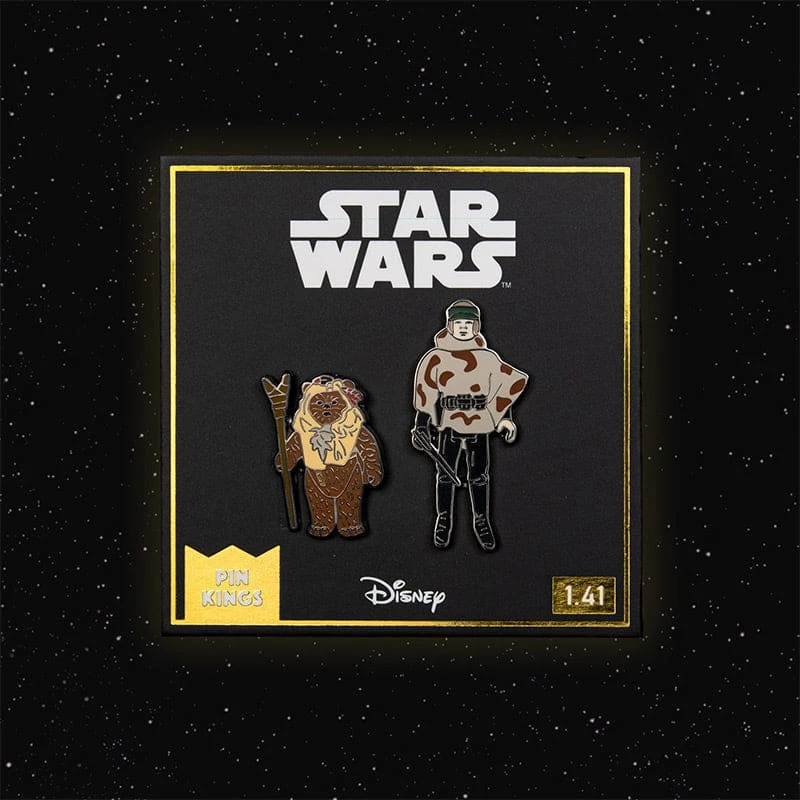 Promo π Pin Kings Star Wars Enamel Pin Badge Set 1.41 β Paploo And Luke Skywalker (in Battle Poncho) π 1 Pin Kings Star Wars Enamel Pin Badge Set 1.41 β Paploo And Luke Skywalker (in Battle Poncho)