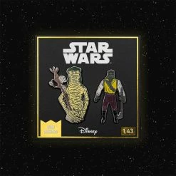 Pin Kings Star Wars Enamel Pin Badge Set 1.43 – Amanaman And Barada Accessories