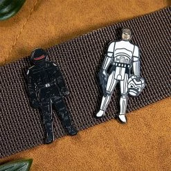 Accessories Pin Kings Star Wars Enamel Pin Badge Set 1.44 – Imperial Gunner And Luke Skywalker (Imperial Stormtrooper Outfit)