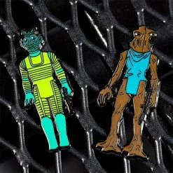 Accessories Pin Kings Star Wars Enamel Pin Badge Set 1.7 – Greedo And Hammerhead