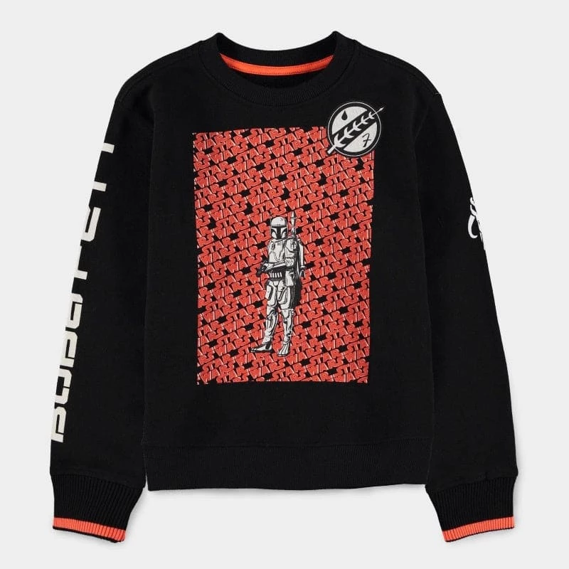 Cheap π Official Star Wars Boba Fett Bounty Hunter Kids Jumper / Crew Sweater β 1 Official Star Wars Boba Fett Bounty Hunter Kids Jumper / Crew Sweater