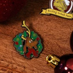 Budget β¨ Accessories Pin Kings The Grinch Christmas Pin Badge Set 1.2 π 5 Accessories Pin Kings The Grinch Christmas Pin Badge Set 1.2