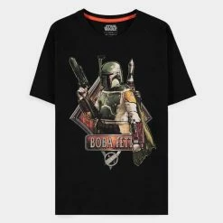 Apparel Official Star Wars Boba Fett Bounty Hunter Unisex Short Sleeved T-Shirts