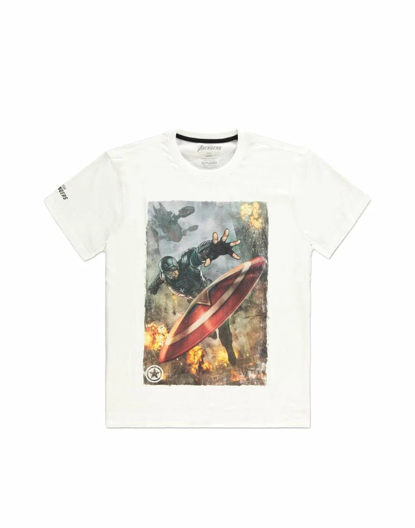 Cheap ⭐ Apparel Avengers - Captain America - Unisex T-Shirts ❤️ 1 Apparel Avengers - Captain America - Unisex T-Shirts