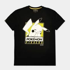 Apparel Official Pokemon Embarrassed Pika Unisex Short Sleeved T-shirt