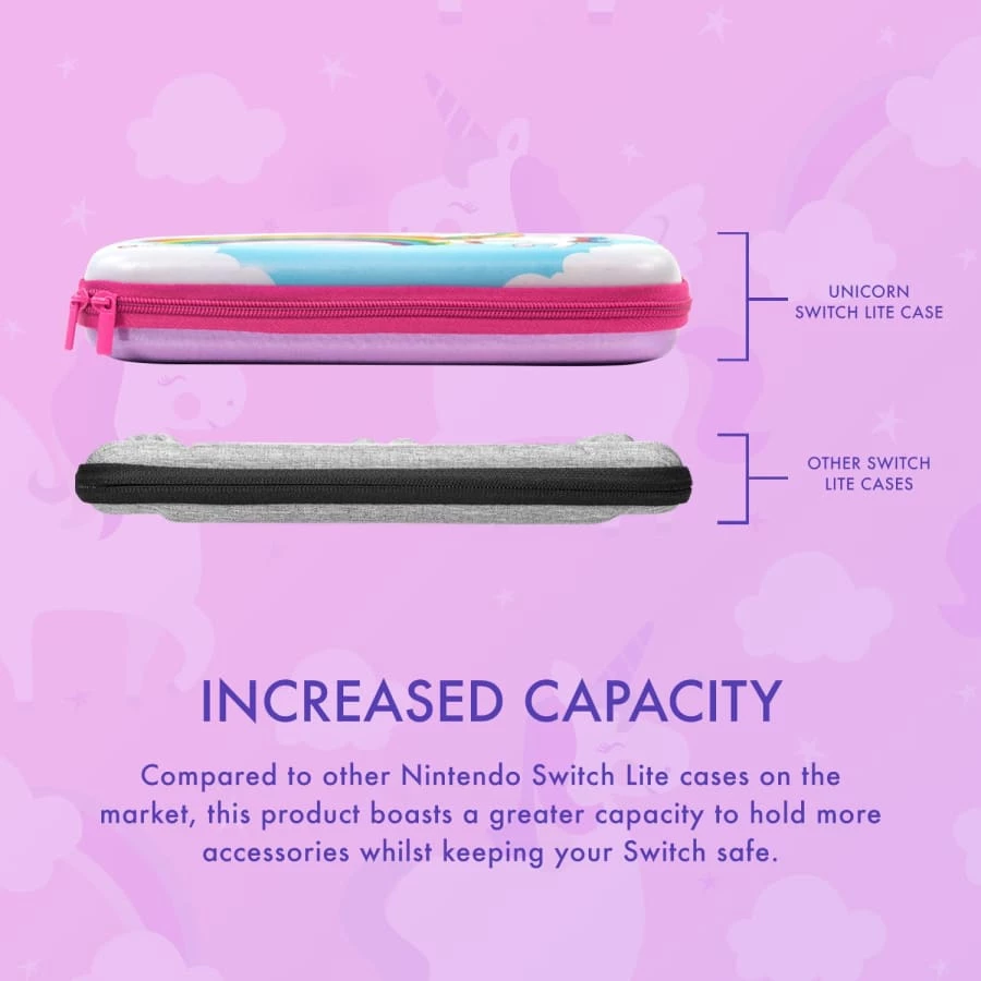 Best Pirce ❤️ Nintendo Switch Peripherals Gaming Accessories Numskull Nintendo Switch Unicorn Carry Case ❤️ 5 Nintendo Switch Peripherals Gaming Accessories Numskull Nintendo Switch Unicorn Carry Case