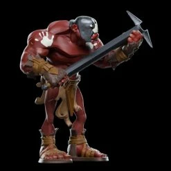 Official Lord Of The Rings Uruk-Hai Berserker Mini Epics Vinyl Figure / Figurine 17 Cm