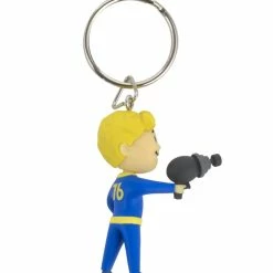 Official Fallout Vault Boy Energy Weapon Keyring / Keychain