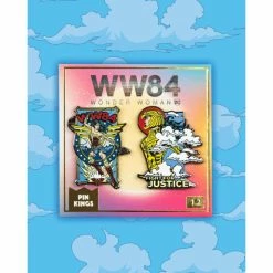 Wonder Women Pin Kings Wonder Woman '84 Enamel Pin Badge Set 1.2 - Fight For Justice Accessories