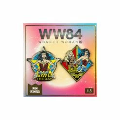Discount 🎁 Wonder Women Pin Kings Wonder Woman '84 Enamel Pin Badge Set 1.3 - Save The Day Accessories 🧨 8 Wonder Women Pin Kings Wonder Woman '84 Enamel Pin Badge Set 1.3 - Save The Day Accessories