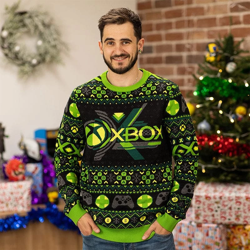Deals β Official XBOX β Christmas Jumper / Ugly Sweater 𧨠3 Official XBOX Christmas Jumper / Ugly Sweater