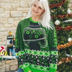 Xbox Christmas Jumper Official Xbox ‘Ready To Play’ Christmas Jumper / Ugly Sweater