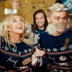 Star Wars Christmas Jumper Official Star Wars X-Wing Vs. Tie Fighter Christmas Jumper / Ugly Sweater